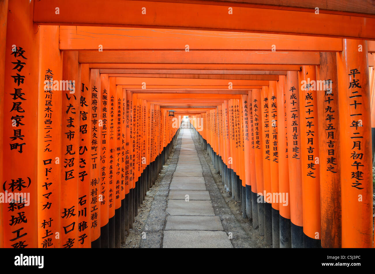 The Tori Gates At Fushimi Inari Shrine In Kyoto Japan Stock Photo Alamy The Tori Gates At Fushimi Inari Shrine In Kyoto Japan Stock Photo Alamy