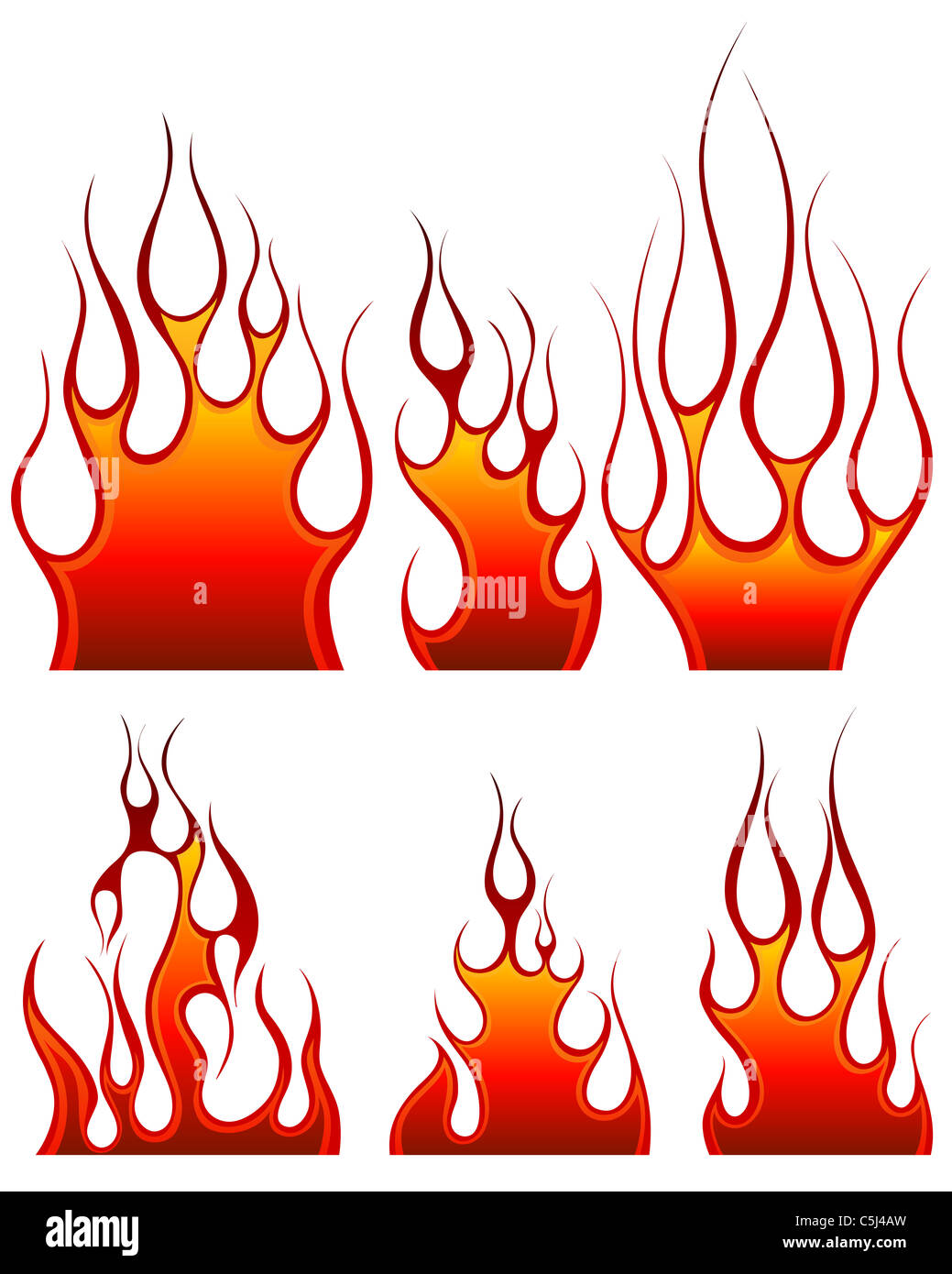 Collection of vector fires vector vectors hi-res stock photography and ...
