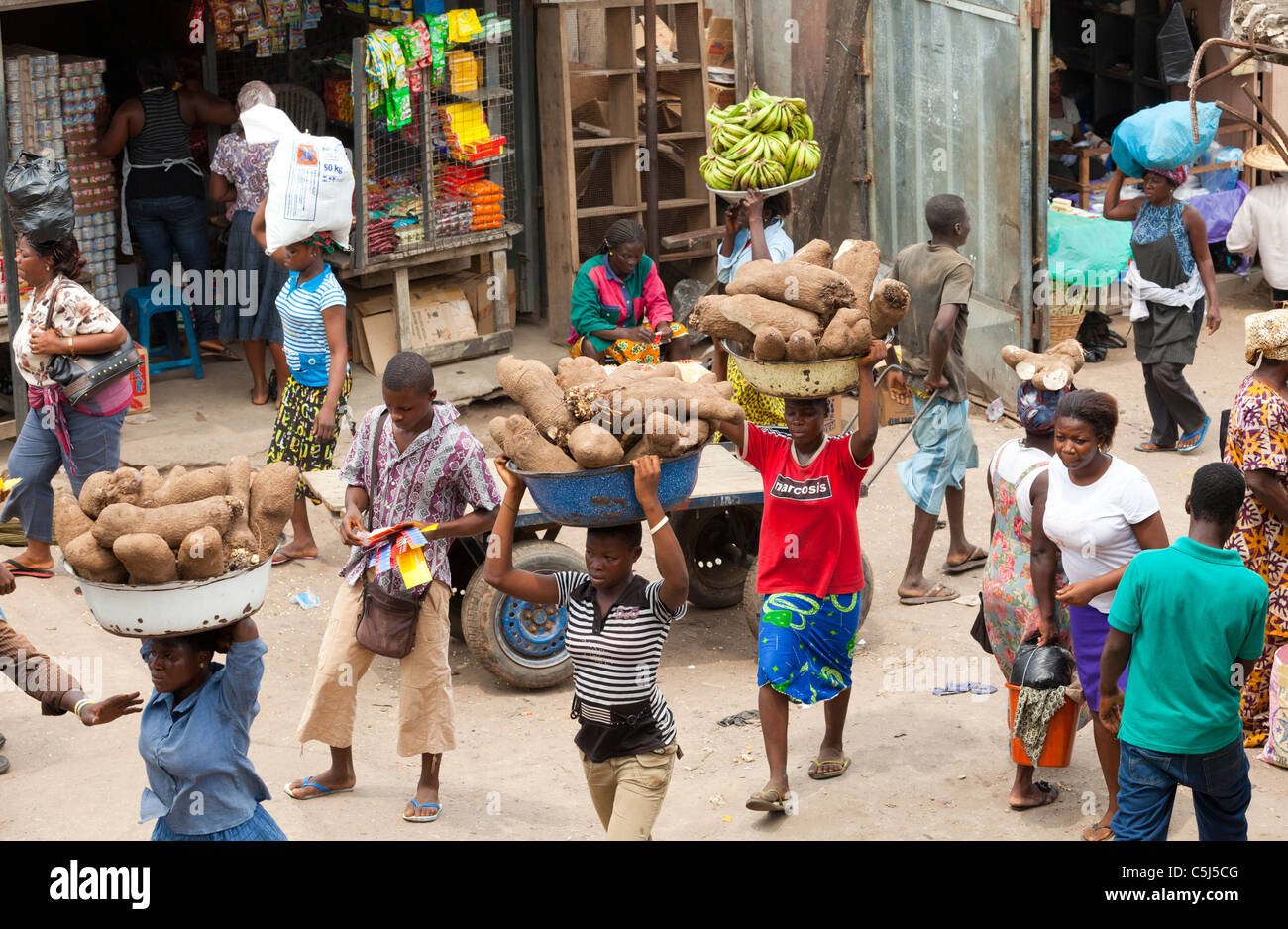 Accra Ghana Shopping Stock Photos & Accra Ghana Shopping Stock Images