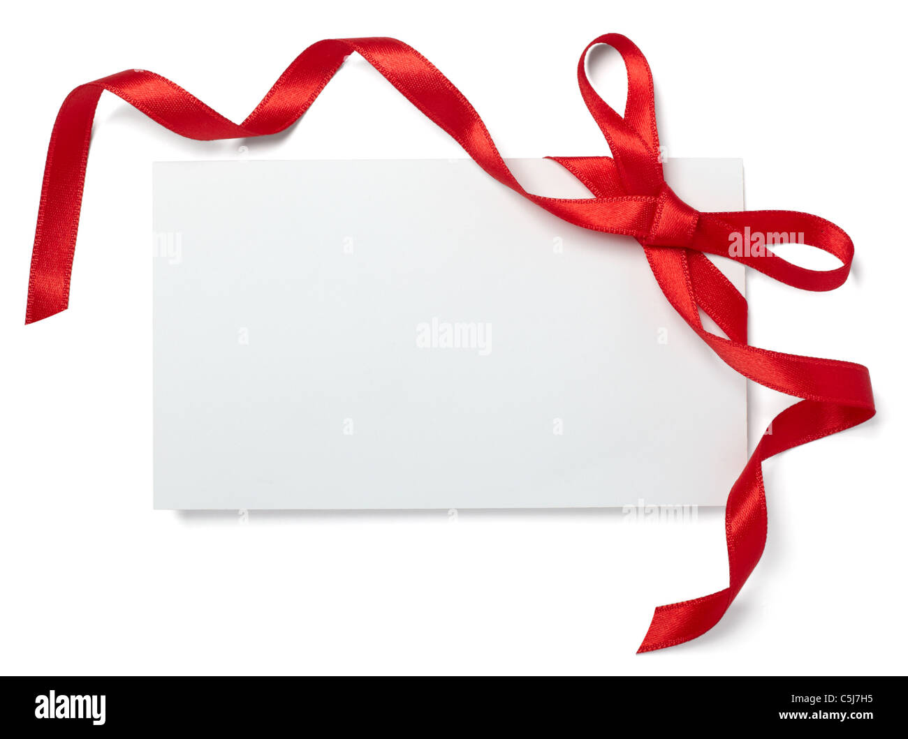 Note With Ribbok note with ribbon Stock Photo - Alamy