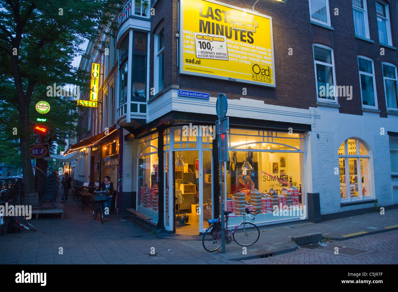 Witte de Withstraat street Rotterdam the province of South Holland the