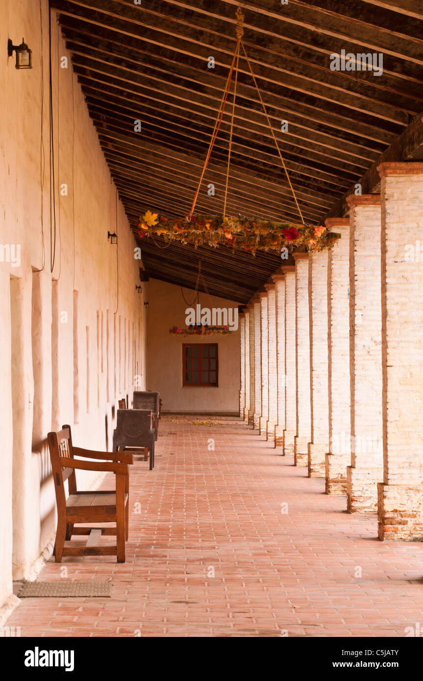Corridor Mission San Antonio De Padua 3rd California Mission 1771 