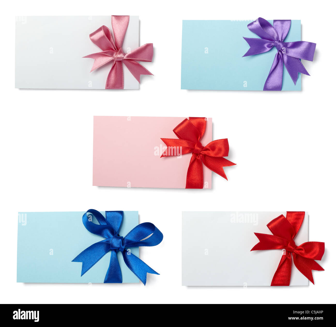 Notes Pin K Ribbon note with ribbon Stock Photo - Alamy