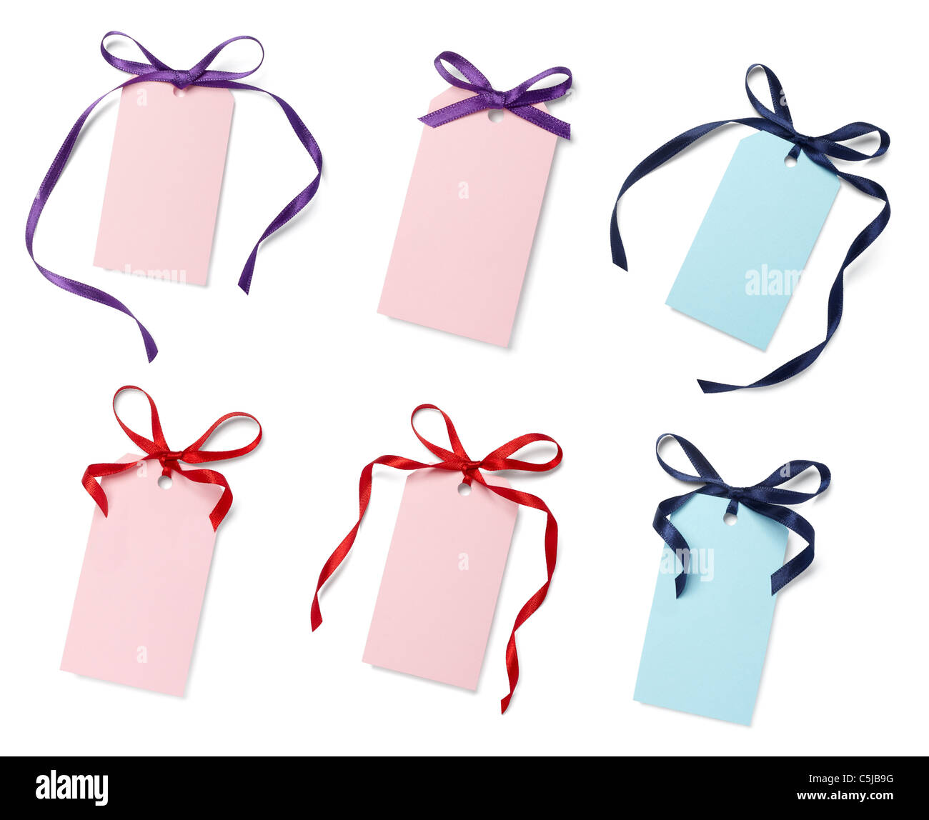 Notes Pin K Ribbon note with ribbon Stock Photo - Alamy