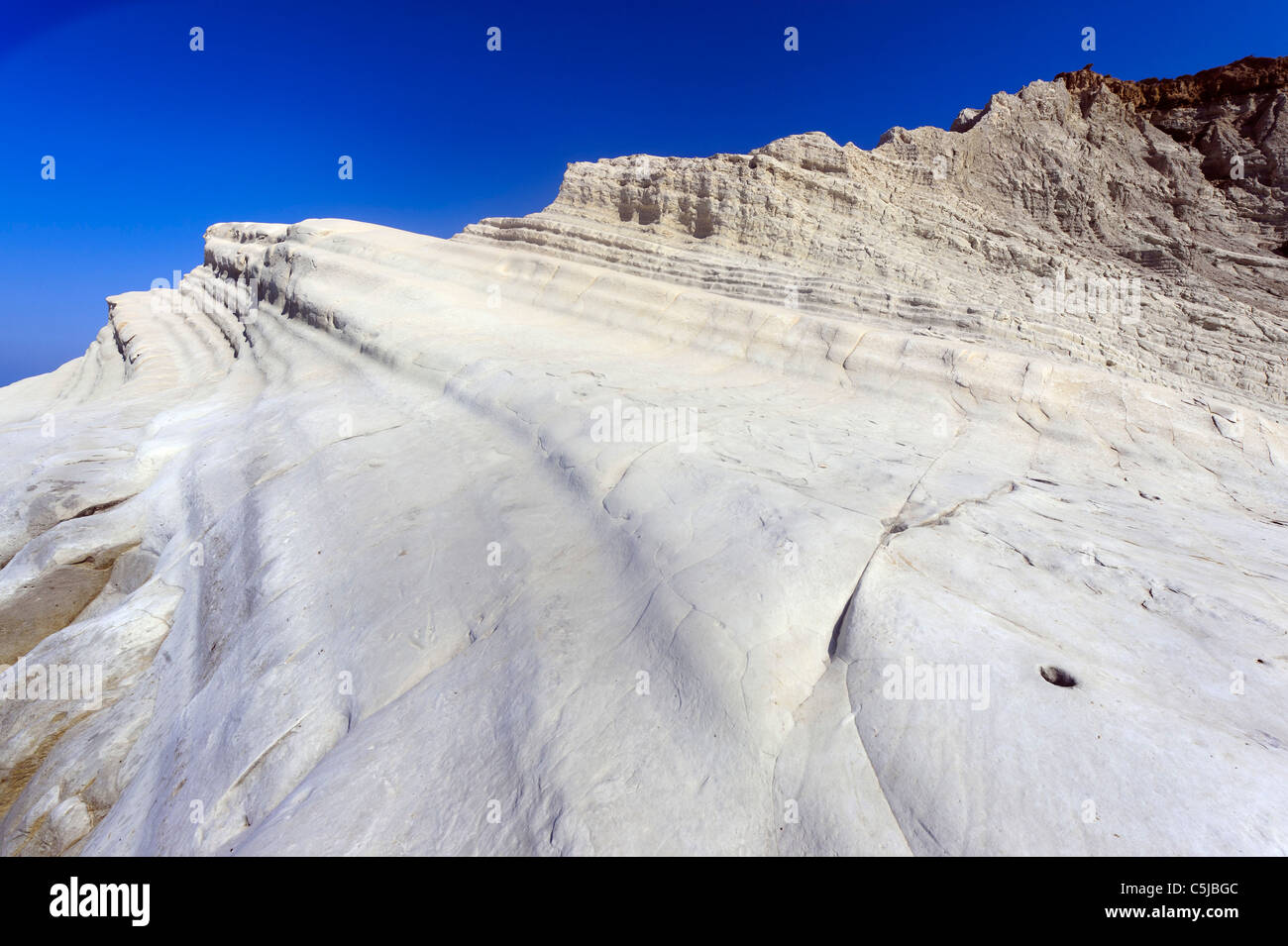 Cliff  Scala dei Turchi near Porto Empedocle, Sicily, Italyn Stock Photo