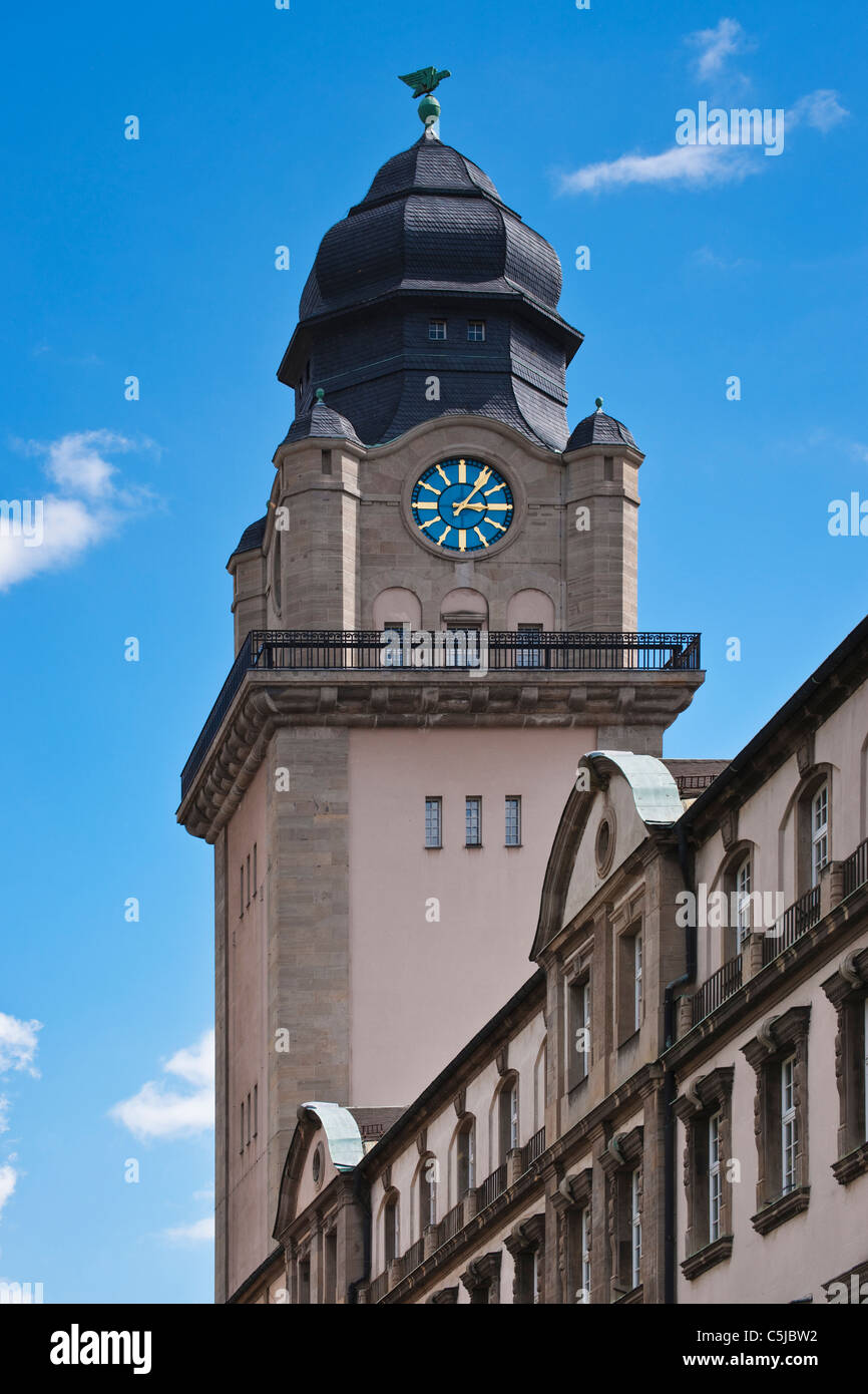 Neuen Rathaus, Plauen | new guildhall, Plauen Stock Photo