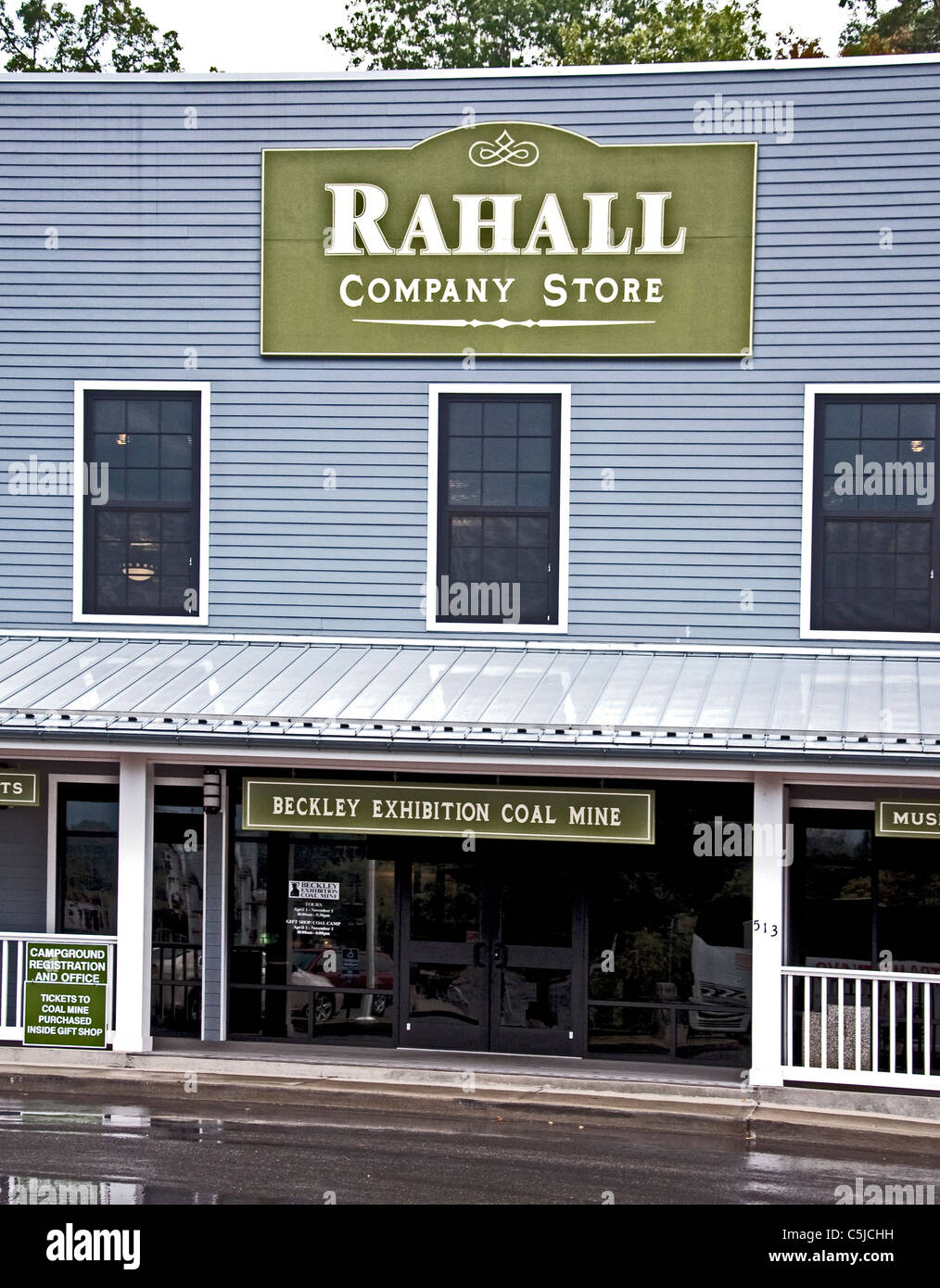 The Rahall Country Store and museum at the Beckley Exhibition Coal Mine