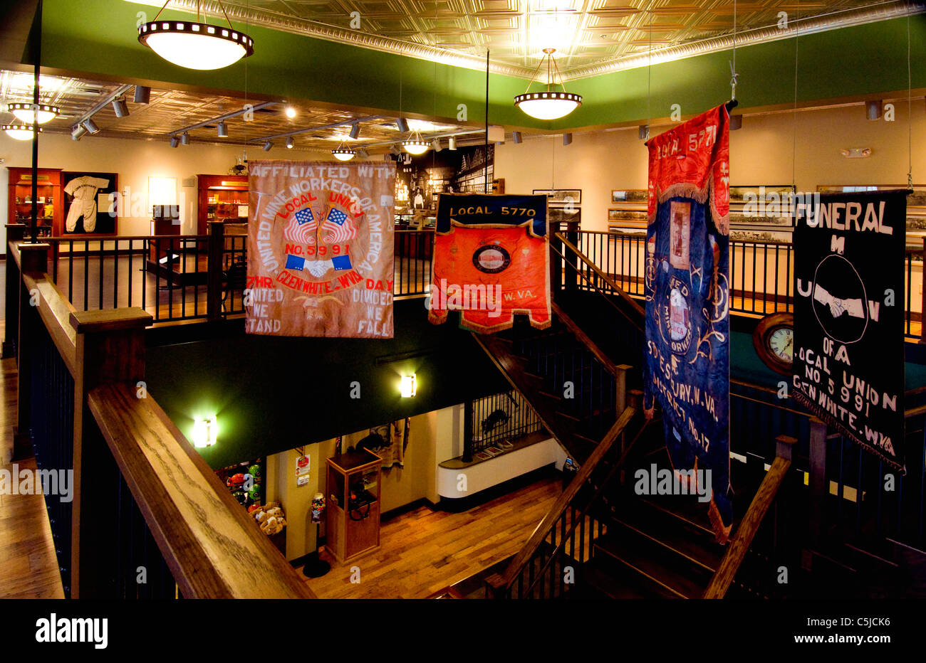Exhibit at the Rahall Country Store museum at the Beckley Exhibition