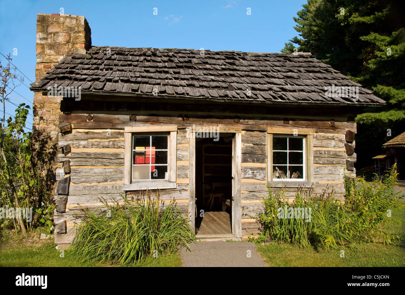 The Coal Camp Cabin at the Beckley Exhibition Coal Mine in ...
