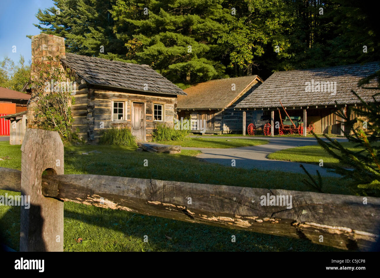 The Coal Camp Cabin at the Beckley Exhibition Coal Mine in Beckley