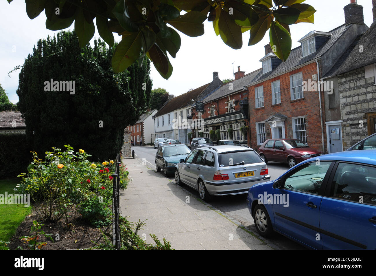 Cerne Abbas, Near Dorchester, Dorset, UK Stock Photo Alamy
