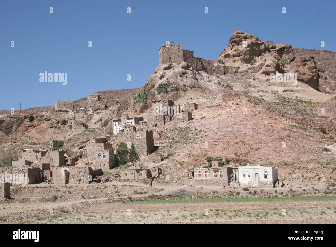 Village on the hillside hi-res stock photography and images - Alamy