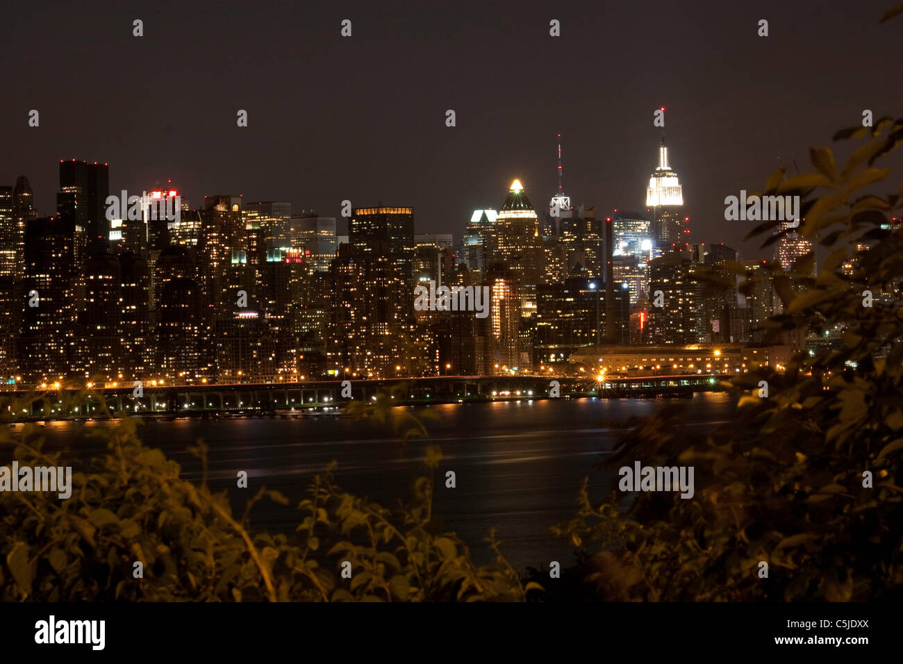 New York City skyline from across the Hudson River Stock Photo - Alamy