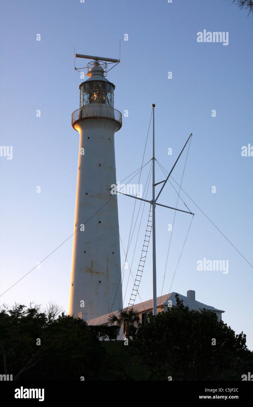 Gibbs Hill Lighthouse, Bermuda Stock Photo