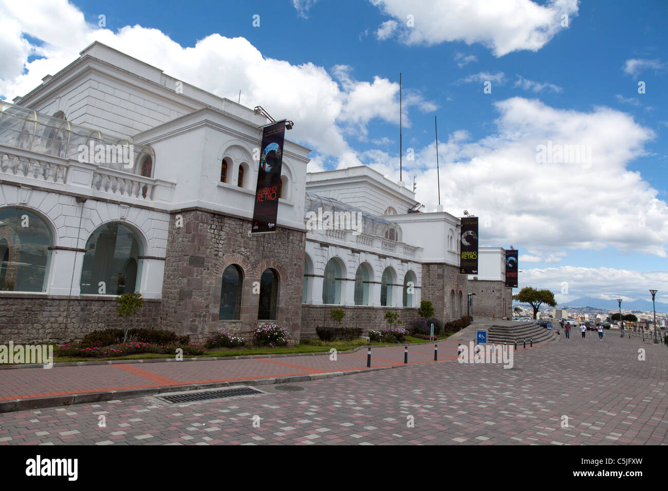 Exterior of the Old Military Hospital in Quito, Ecuador, now the Centre for Contemporary Art