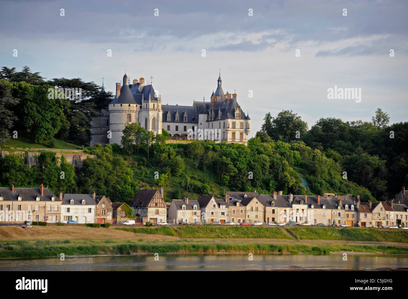 Chaumont castle,Chaumont-sur-Loire, Loire valley UNESCO world heritage, Loir-et-Cher, Touraine,France, Stock Photo