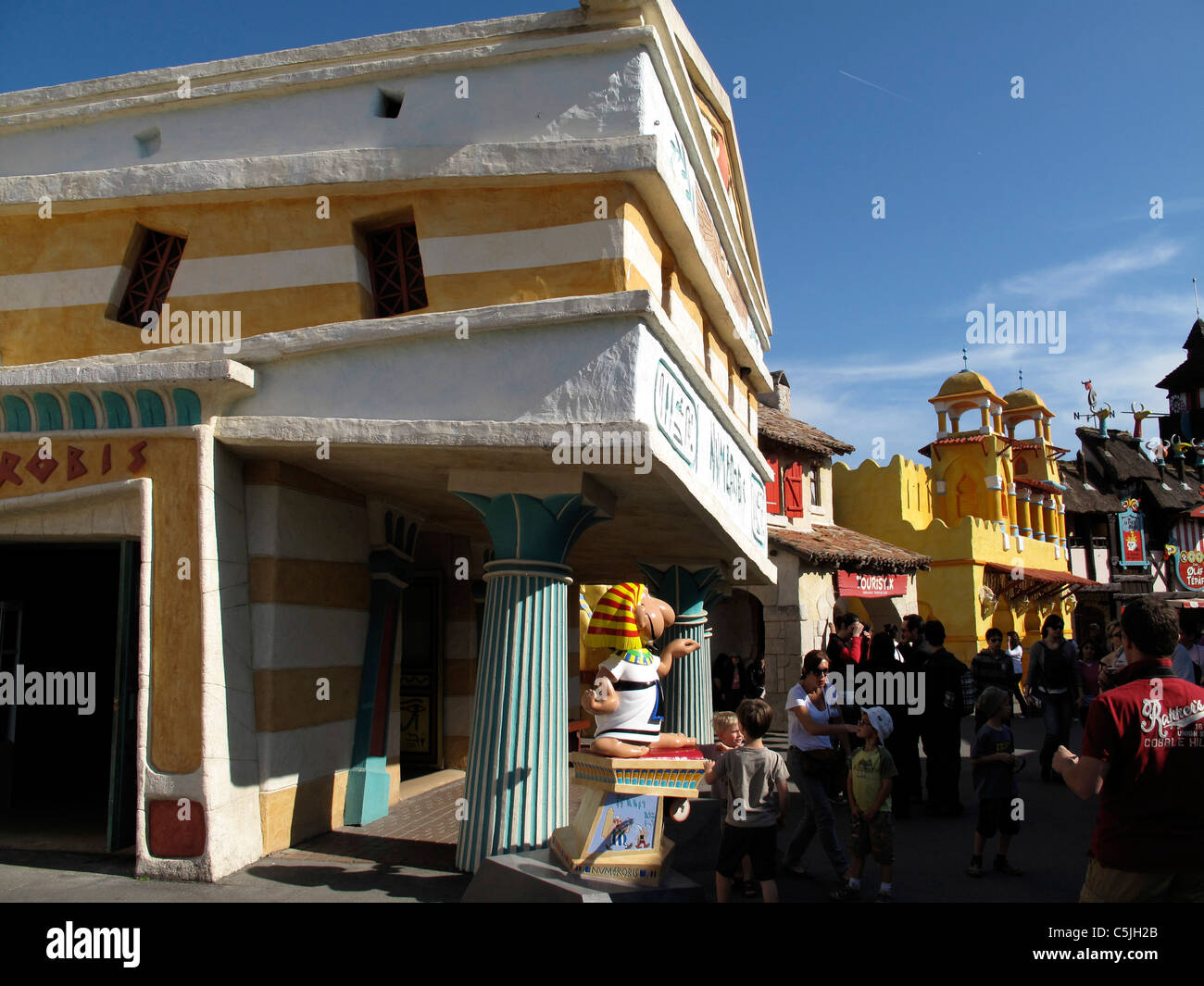 Parc Asterix,amusement Park,Oise,near Paris,Ile-de-France,France Stock ...