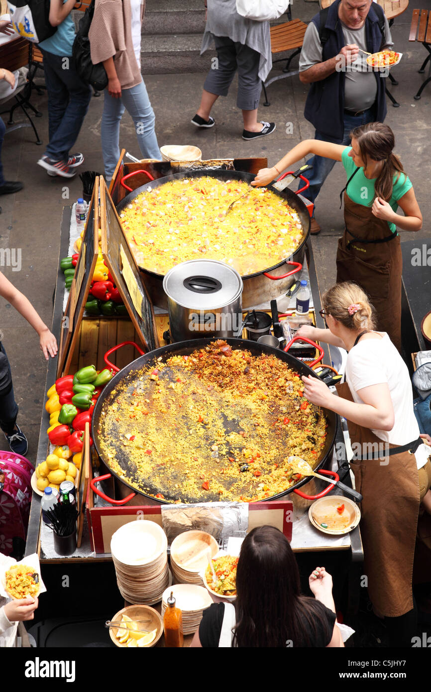 Hola Paella at Covent Garden, London, England, U.K Stock Photo Alamy