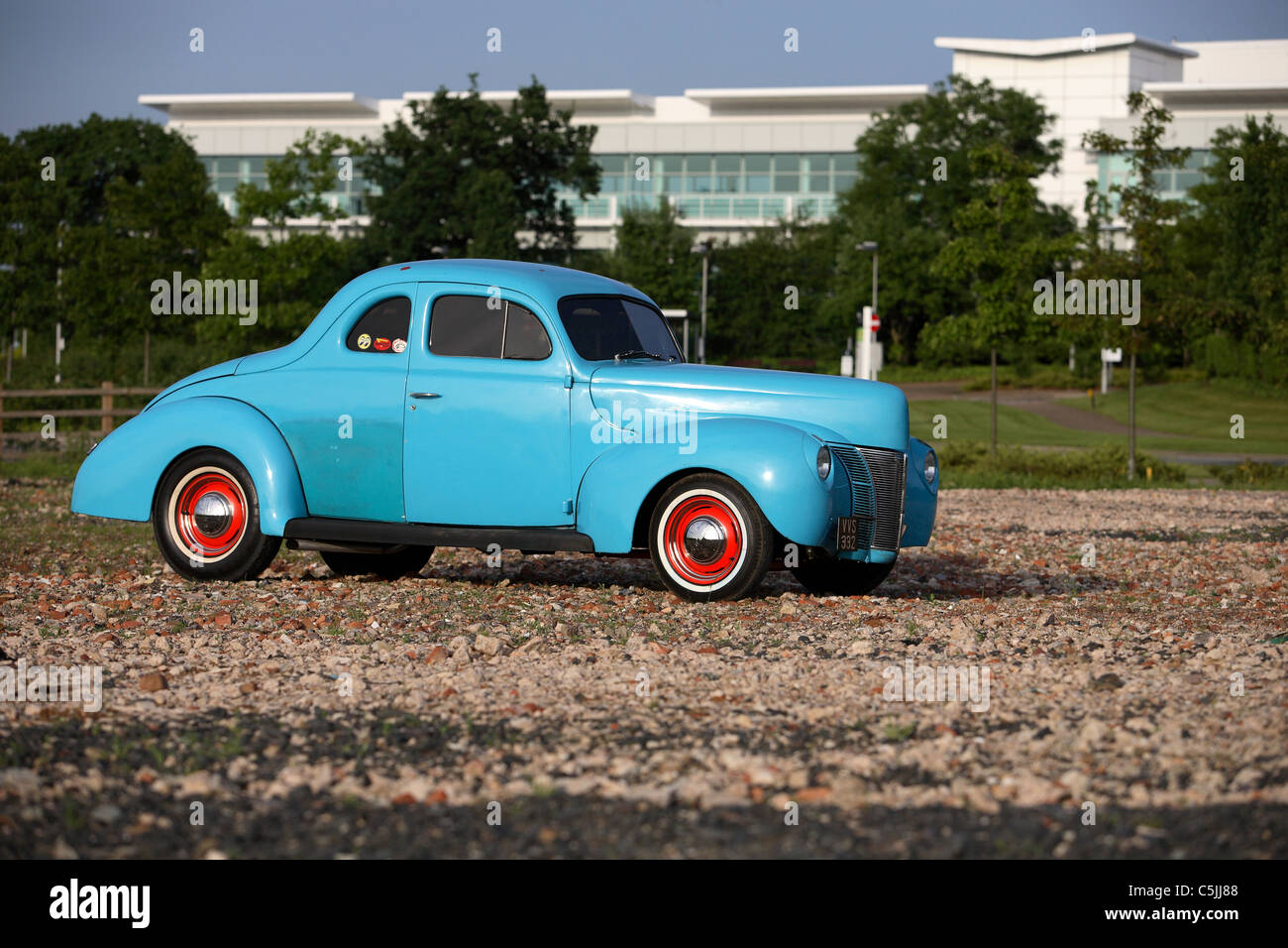 1940's Ford Coupe Stock Photo