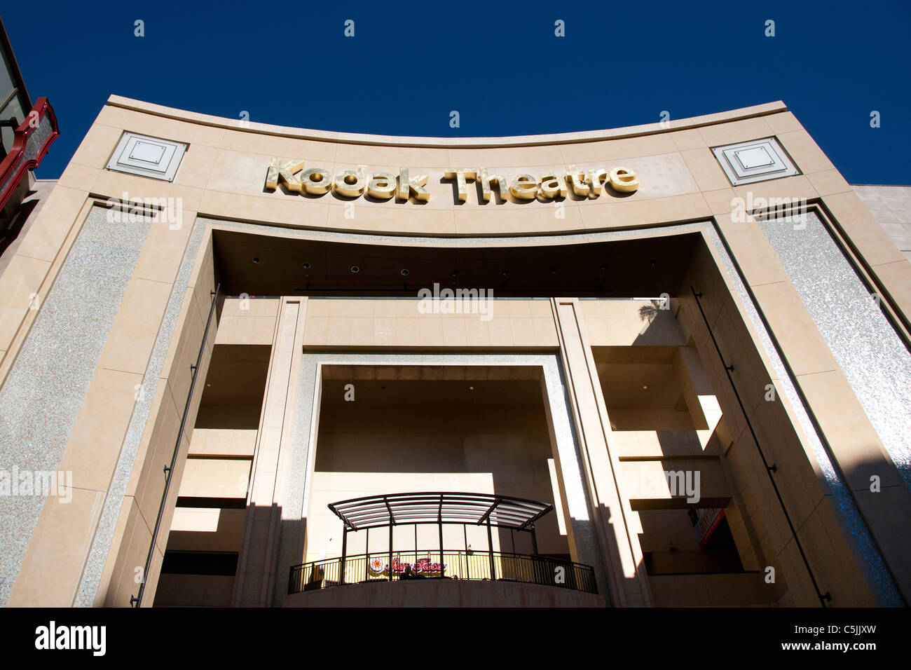 Kodak Theater sign and building in Hollywood, Los Angeles, California, USA Stock Photo
