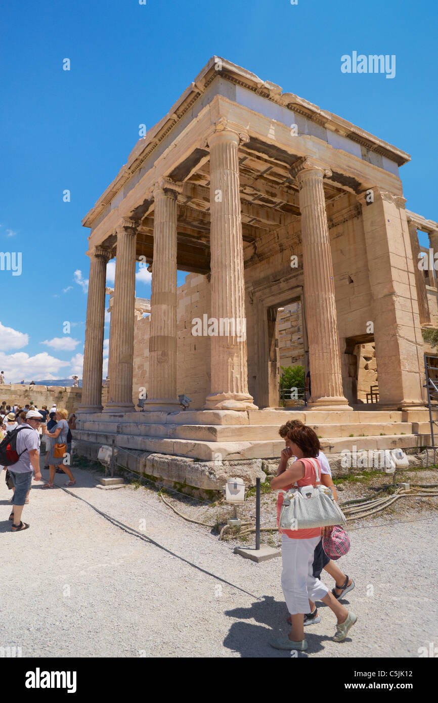 Athens - Acropolis, Parthenon temple, Greece Stock Photo