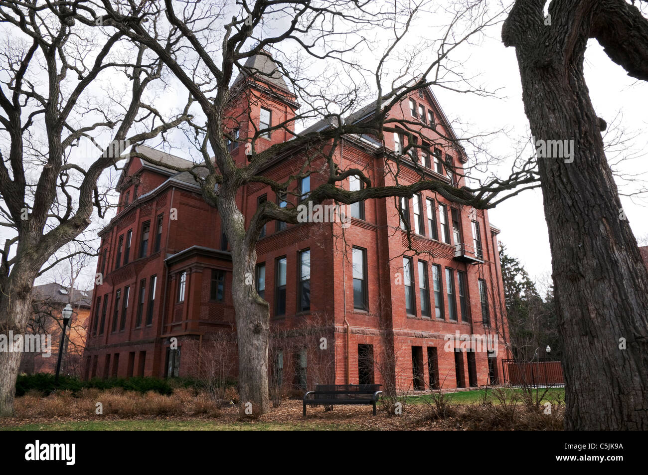 eddy hall building in old campus historic district at university of minnesota Stock Photo