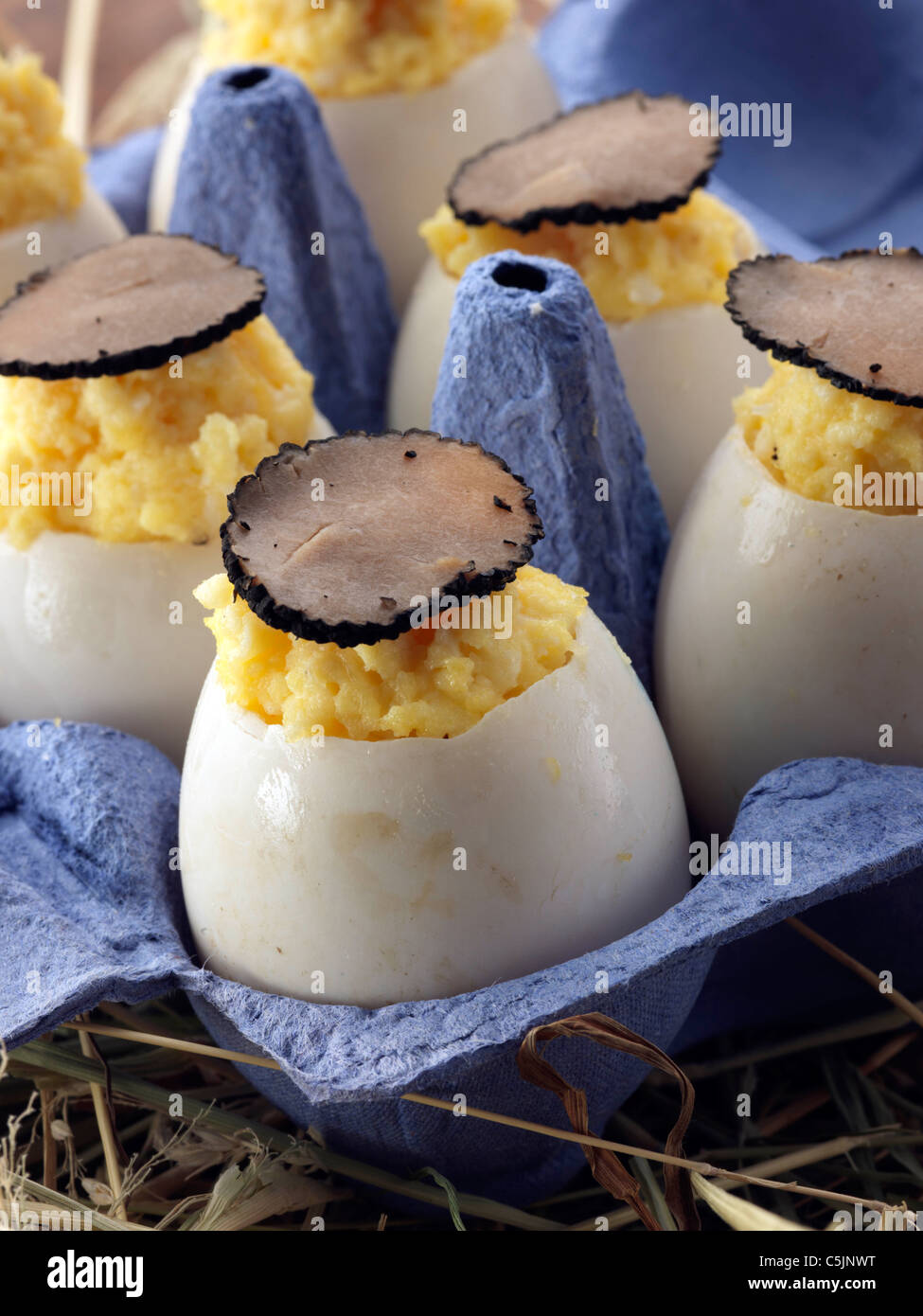 Scrambled duck eggs in shells hires stock photography and images Alamy