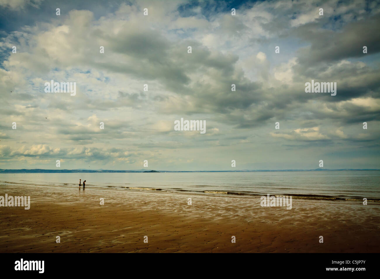 Portobello beach near Edinburgh, Scotland Stock Photo Alamy