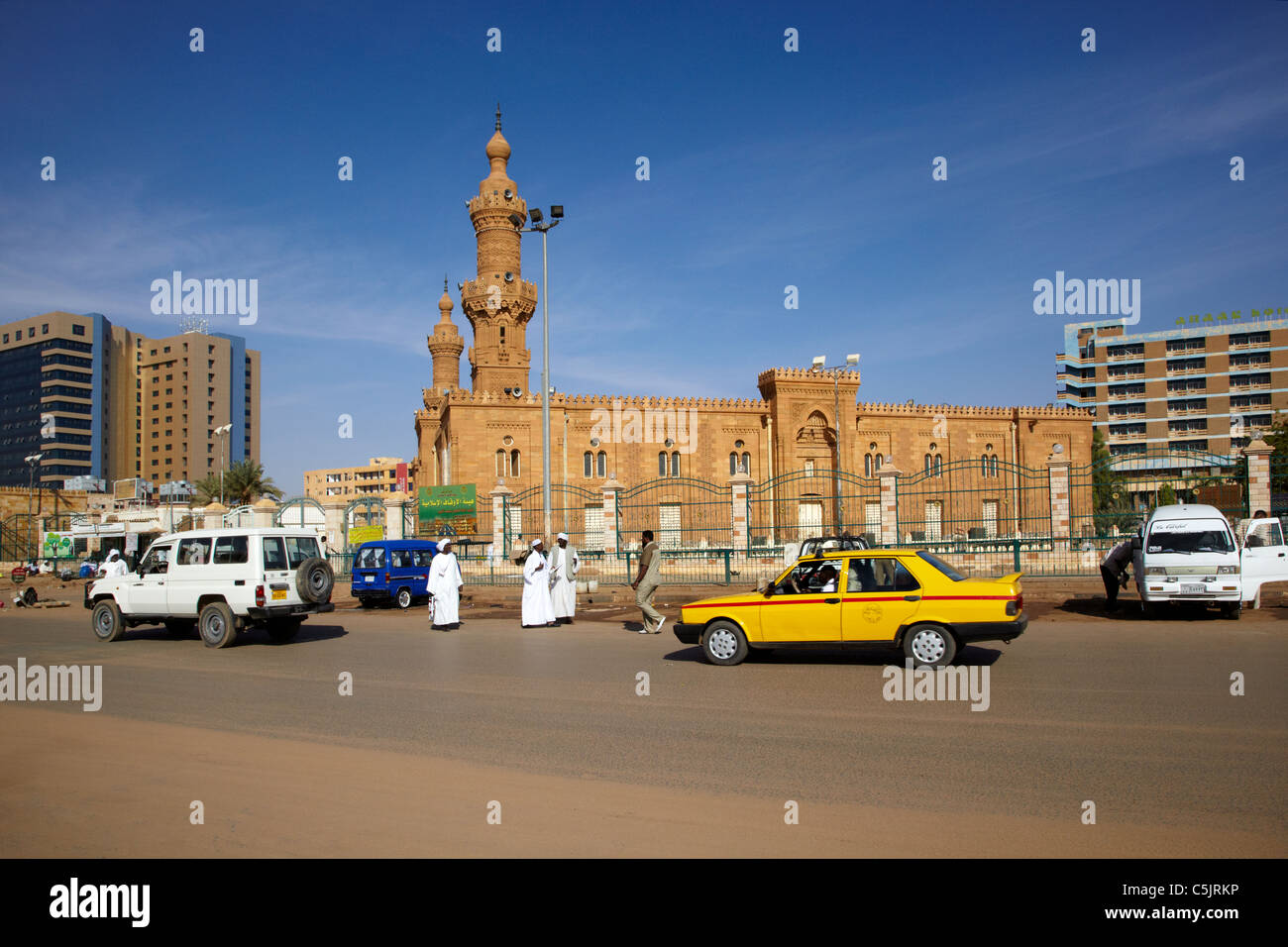 Al-Kabir Mosque, Khartoum, Northern Sudan, Africa Stock Photo