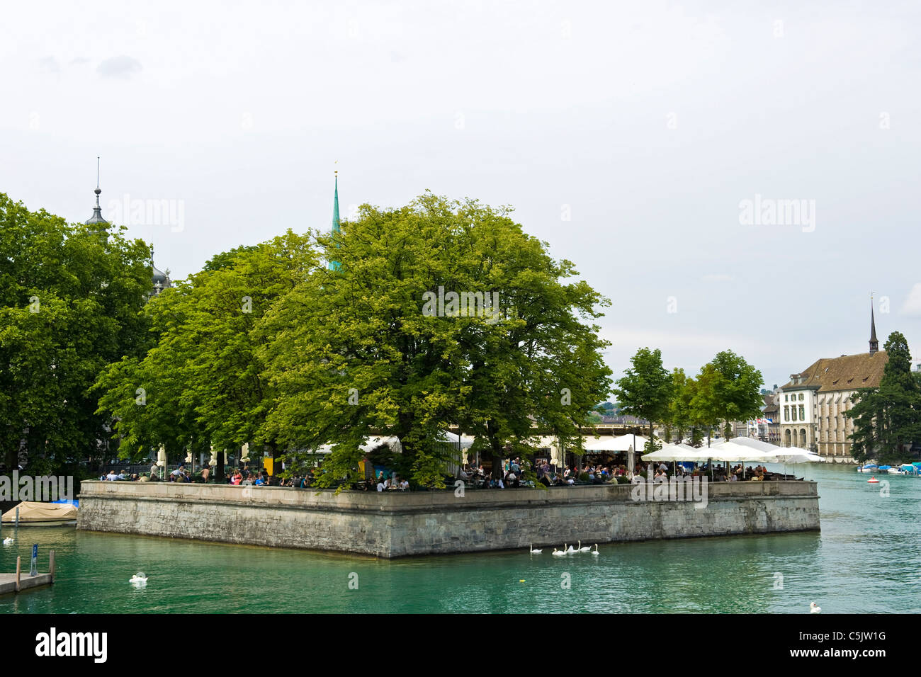 Limmat river, Zurich, Switzerland Stock Photo - Alamy