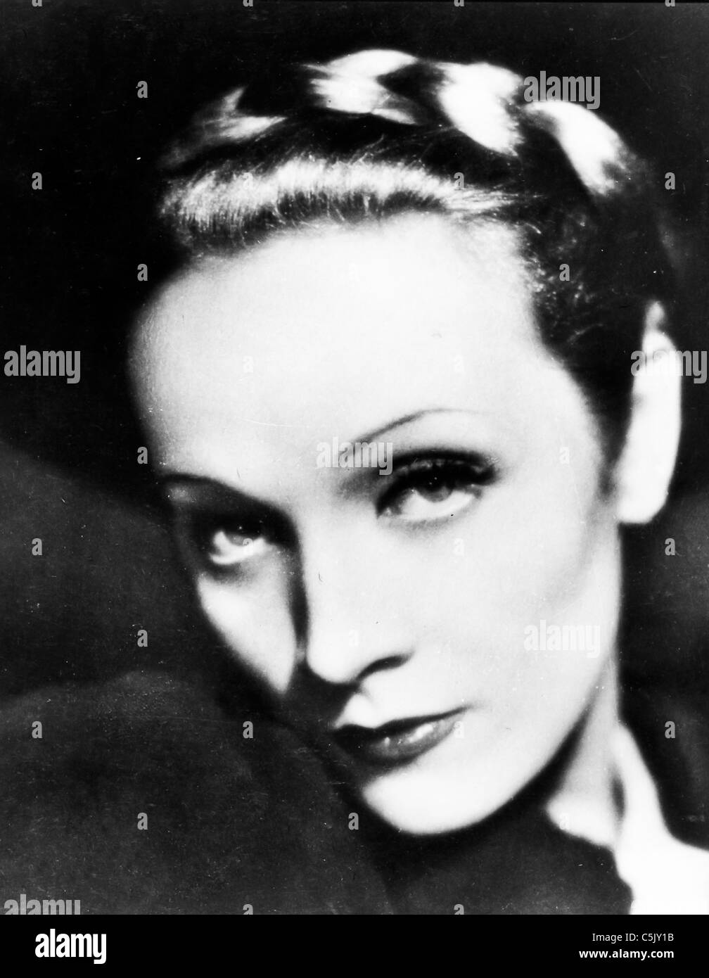 Marlene Dietrich Stock Photo