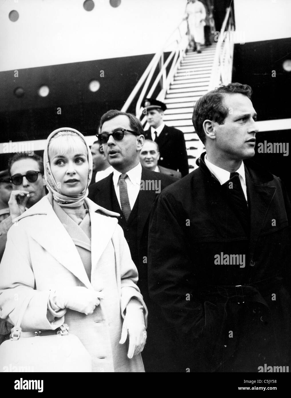 paul newman, joan woodward, 1962 Stock Photo