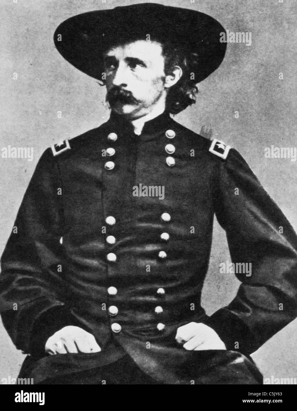 George Armstrong Custer Stock Photo