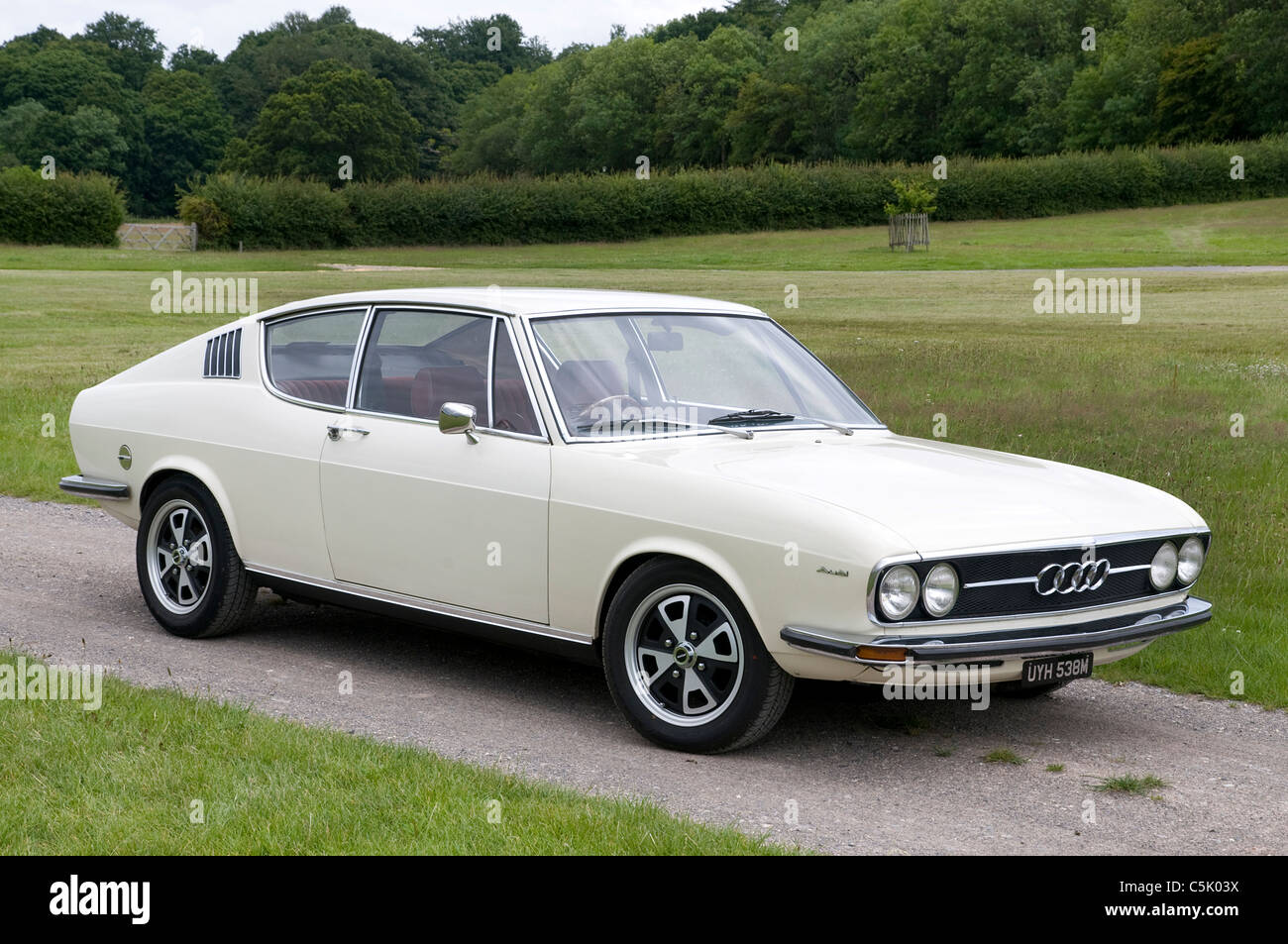 Audi 100 Coupe S 1973 Stock Photo