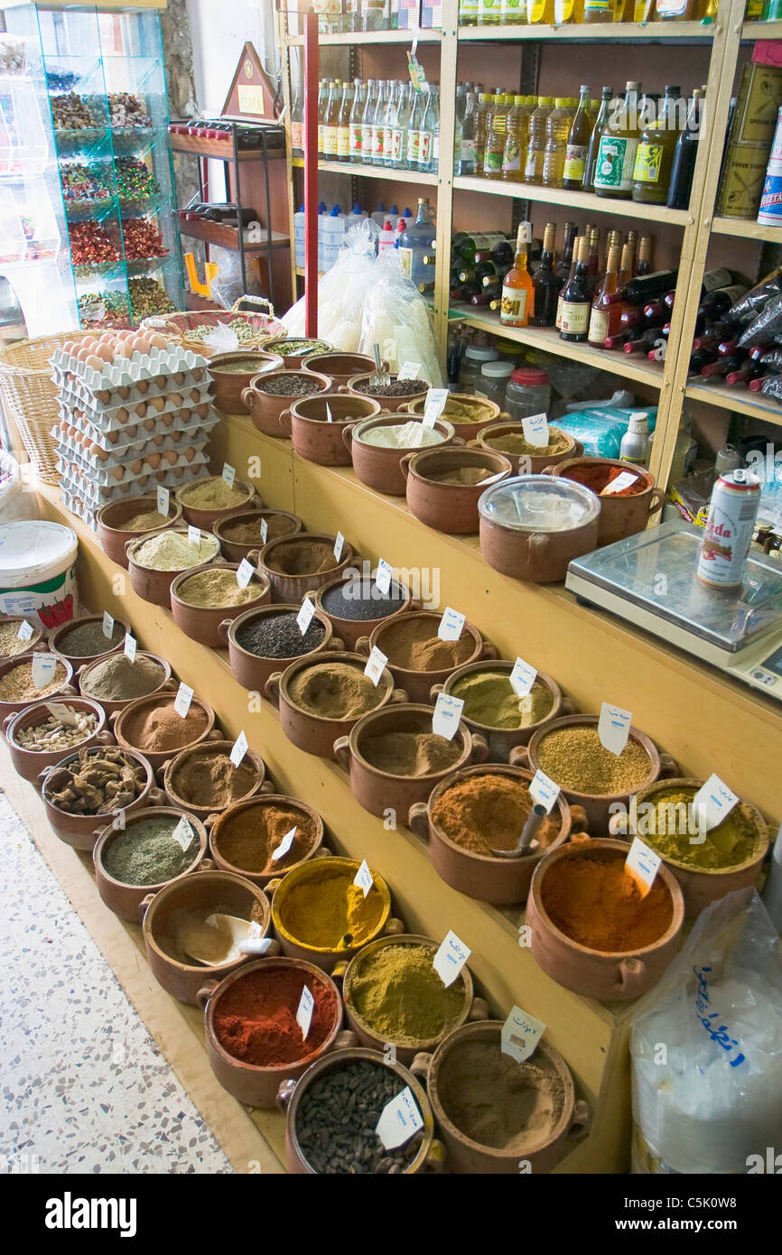 Grocery store, Byblos, Lebanon Stock Photo - Alamy