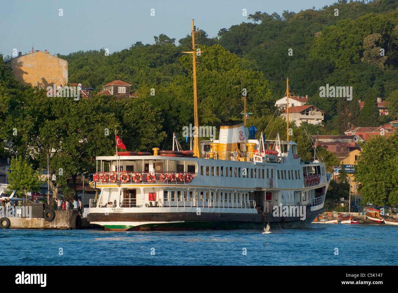 Passenger ferry on the Bosphorus, Istanbul, Turkey Stock Photo - Alamy