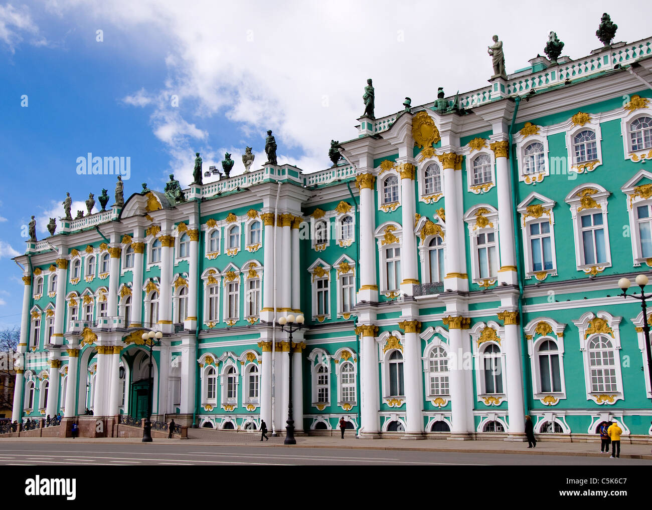 The Winter Palace, Saint Petersburg, Russia Stock Photo