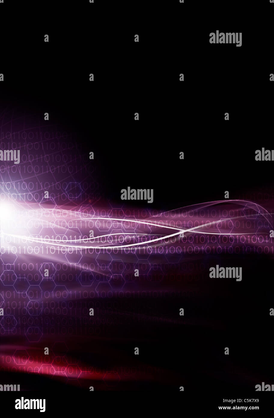 purple abstract background Stock Photo