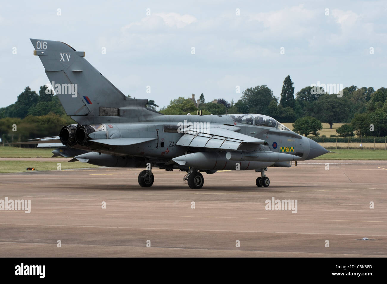 RAF Tornado Jet Bomber Stock Photo