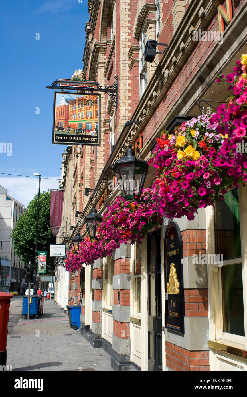 Tho Old fish Market Pub Bristol Stock Photo Alamy