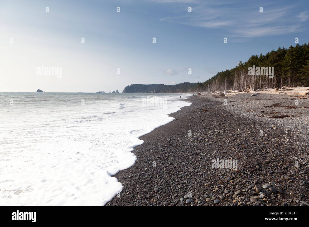 Rialto Beach Washington USA Stock Photo