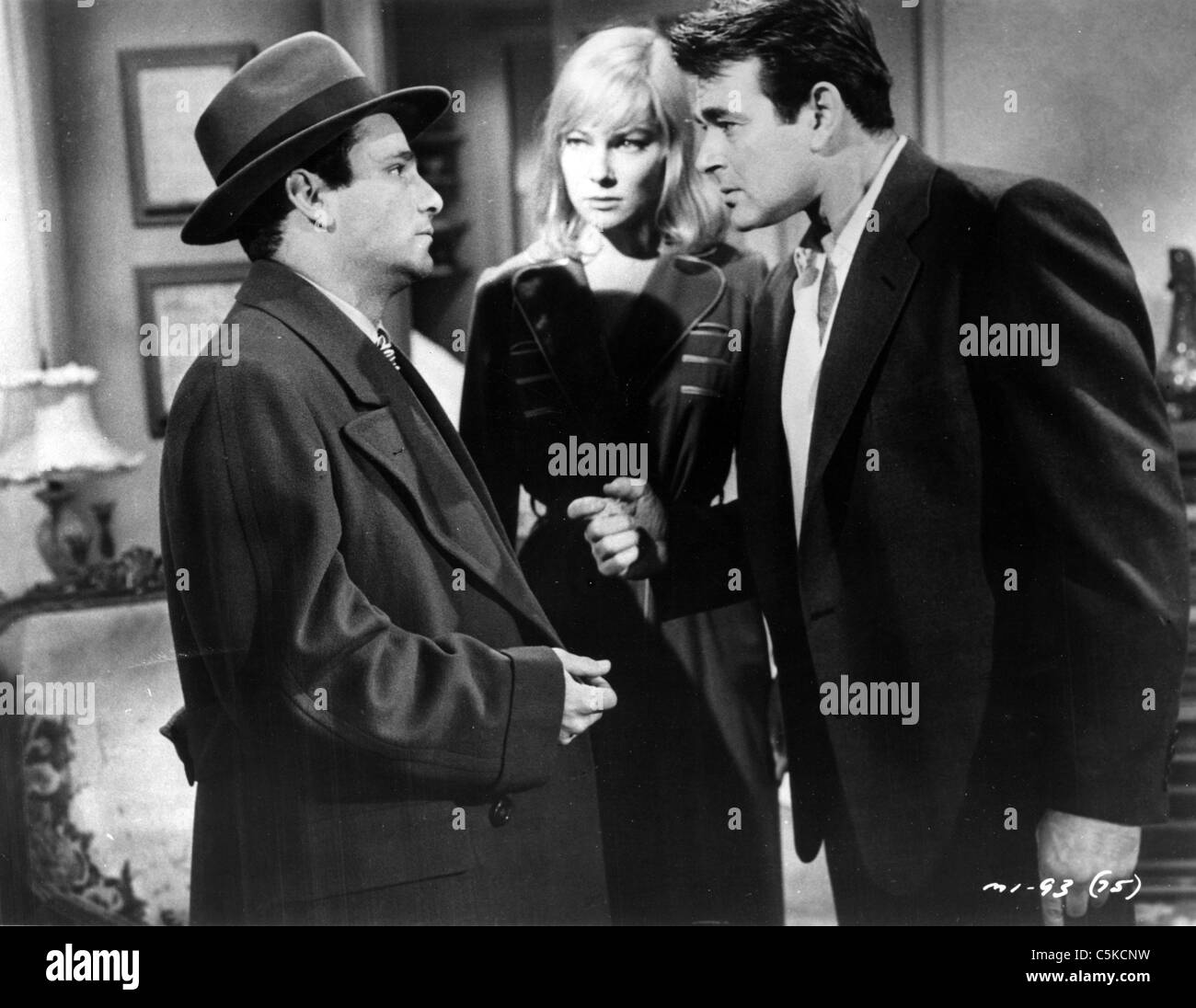 Murder, Inc.  Year : 1960 USA Peter Falk , May Britt , Stuart Whitman  Director: Burt Balaban Stock Photo