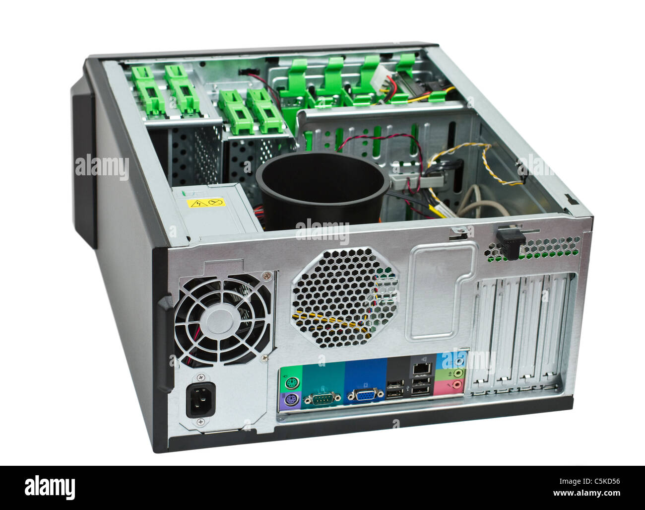 Computer backside hi-res stock photography and images - Alamy