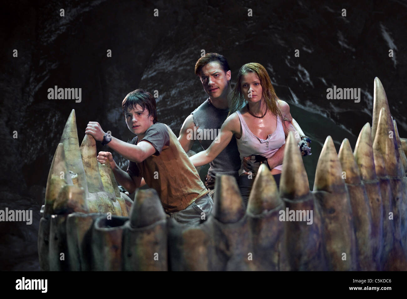 Journey to the Center of the Earth  Year : 2008 USA Josh Hutcherson, Brendan Fraser, Anita Briem  Director: Eric Brevig Stock Photo