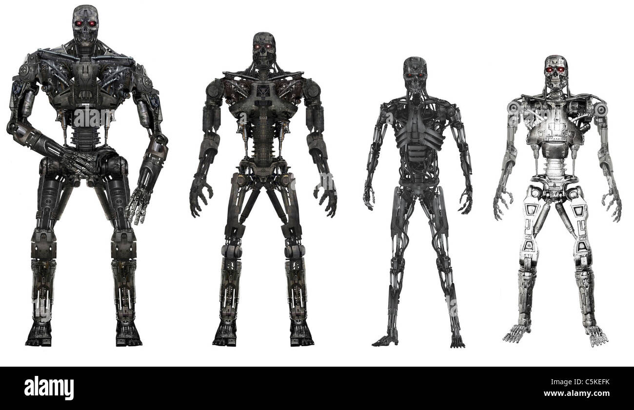Terminator salvation cut out stock images pictures alamy