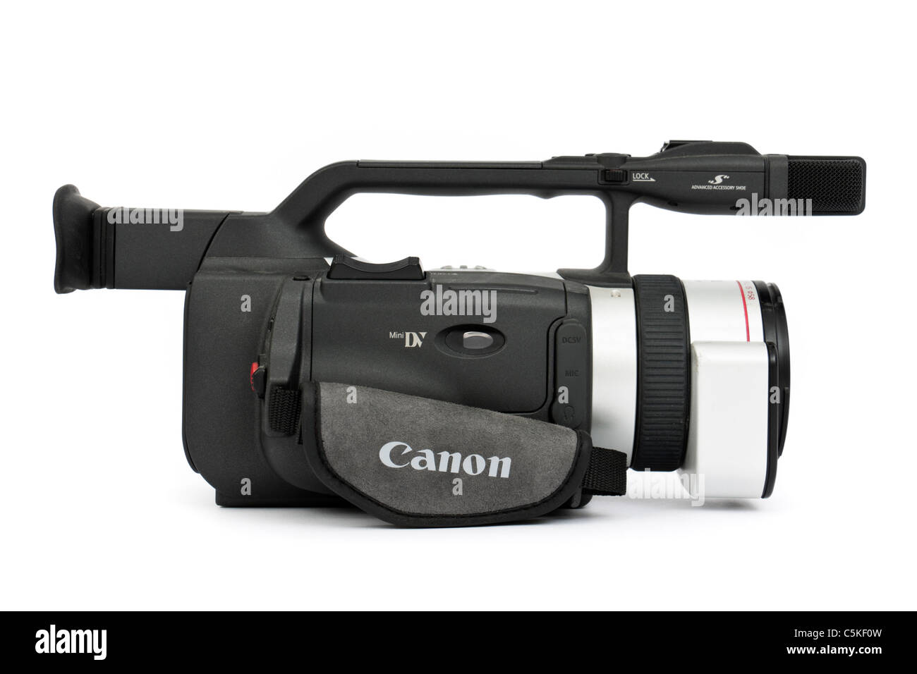 Canon XM2 mini-DV 3CCD video camcorder with professional 20x/100x Fluorite  L lens Stock Photo - Alamy