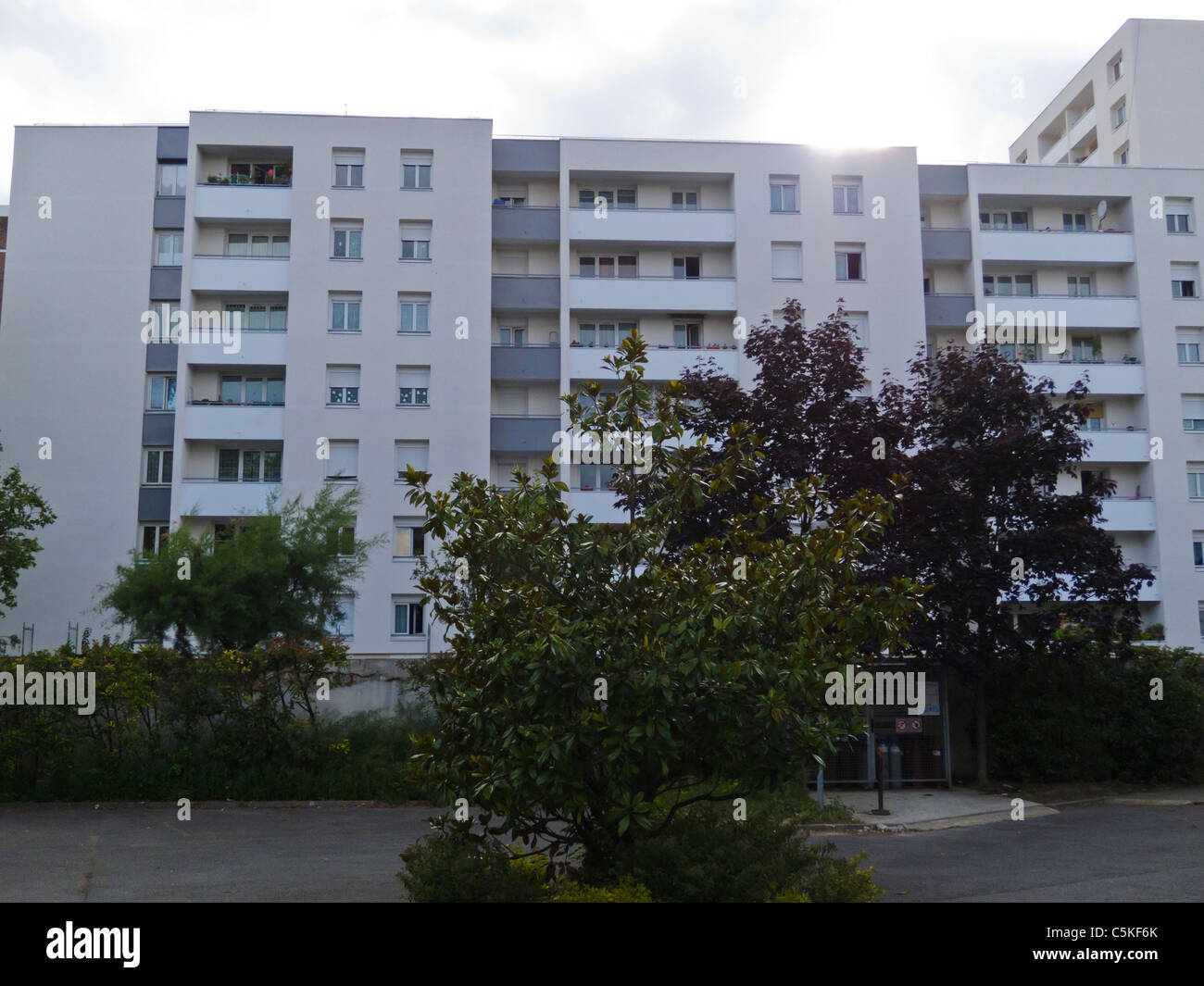 Creteil, France, Public Housing Complex, HLM Estate Architecture