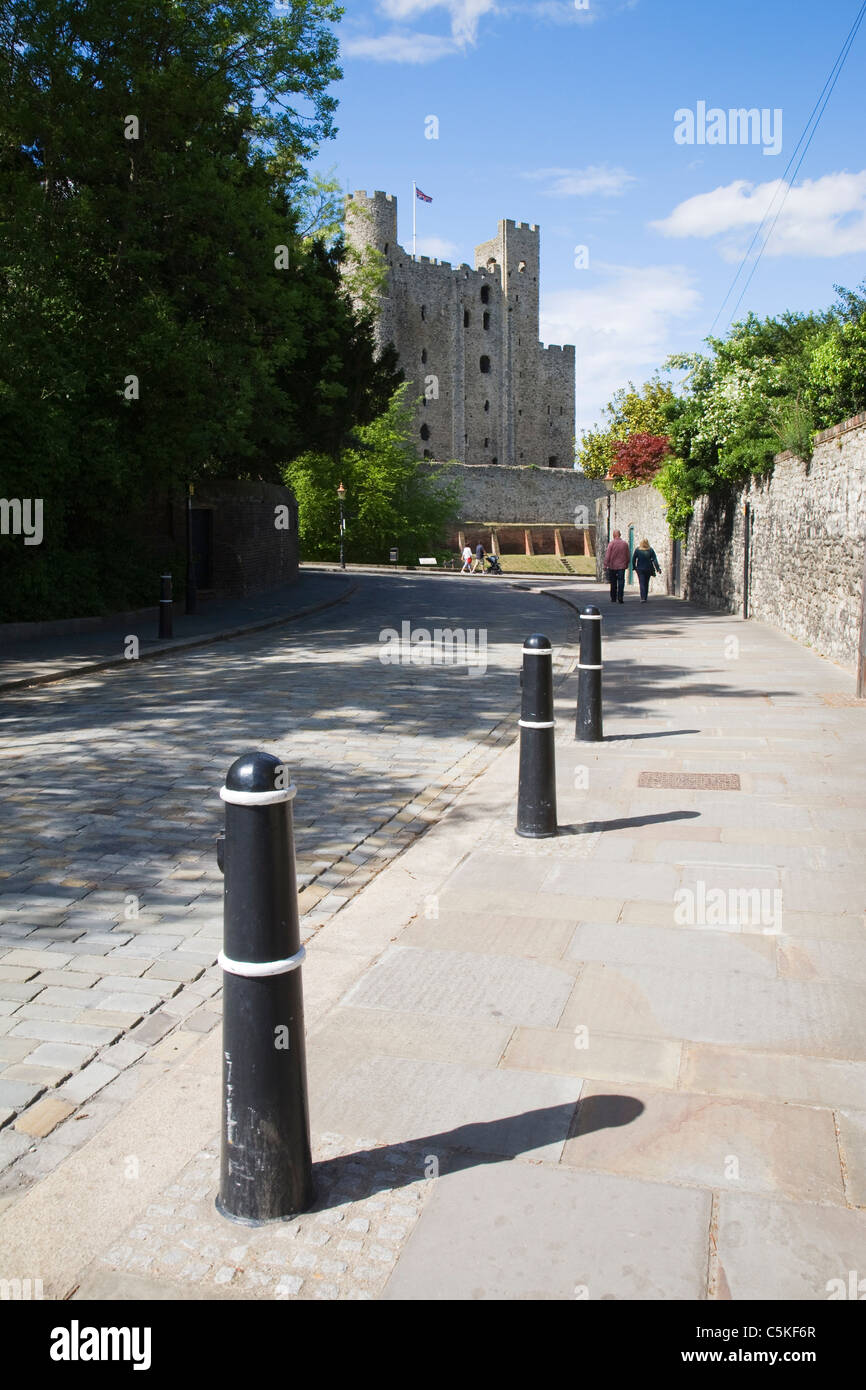 Rochester castle, Kent, England, UK Stock Photo