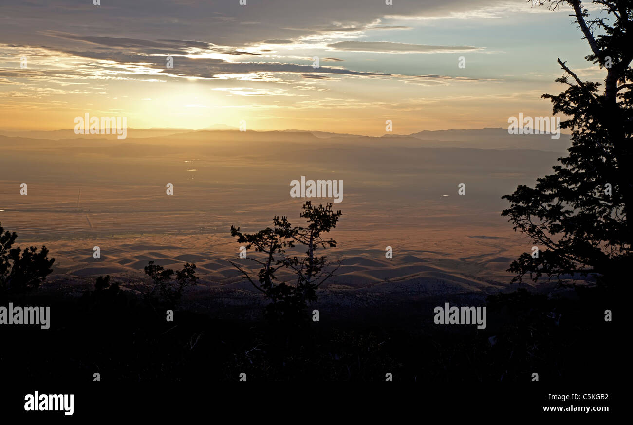 The Snake Valley, from Great Basin National Park Stock Photo Alamy