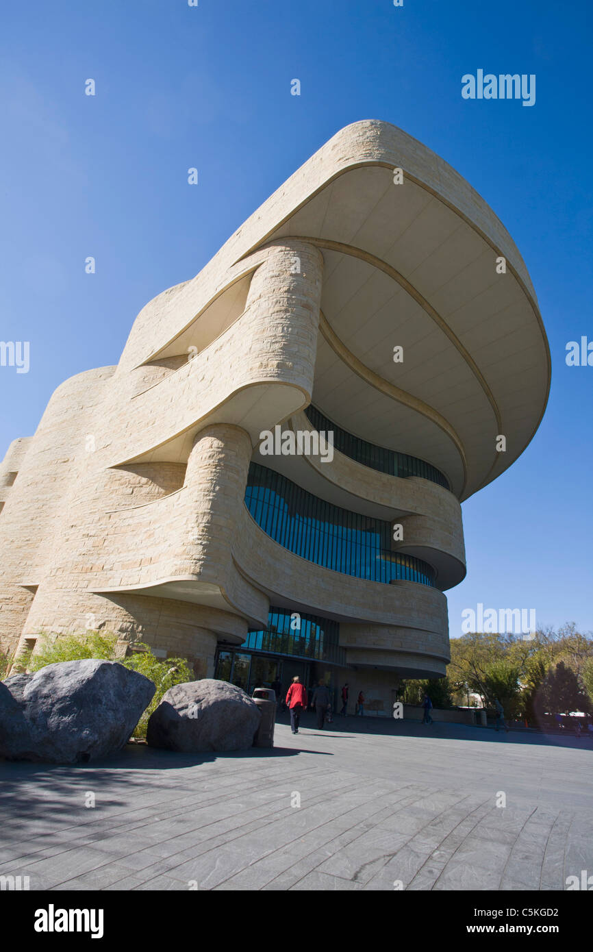 The National Museum of the American Indian Stock Photo